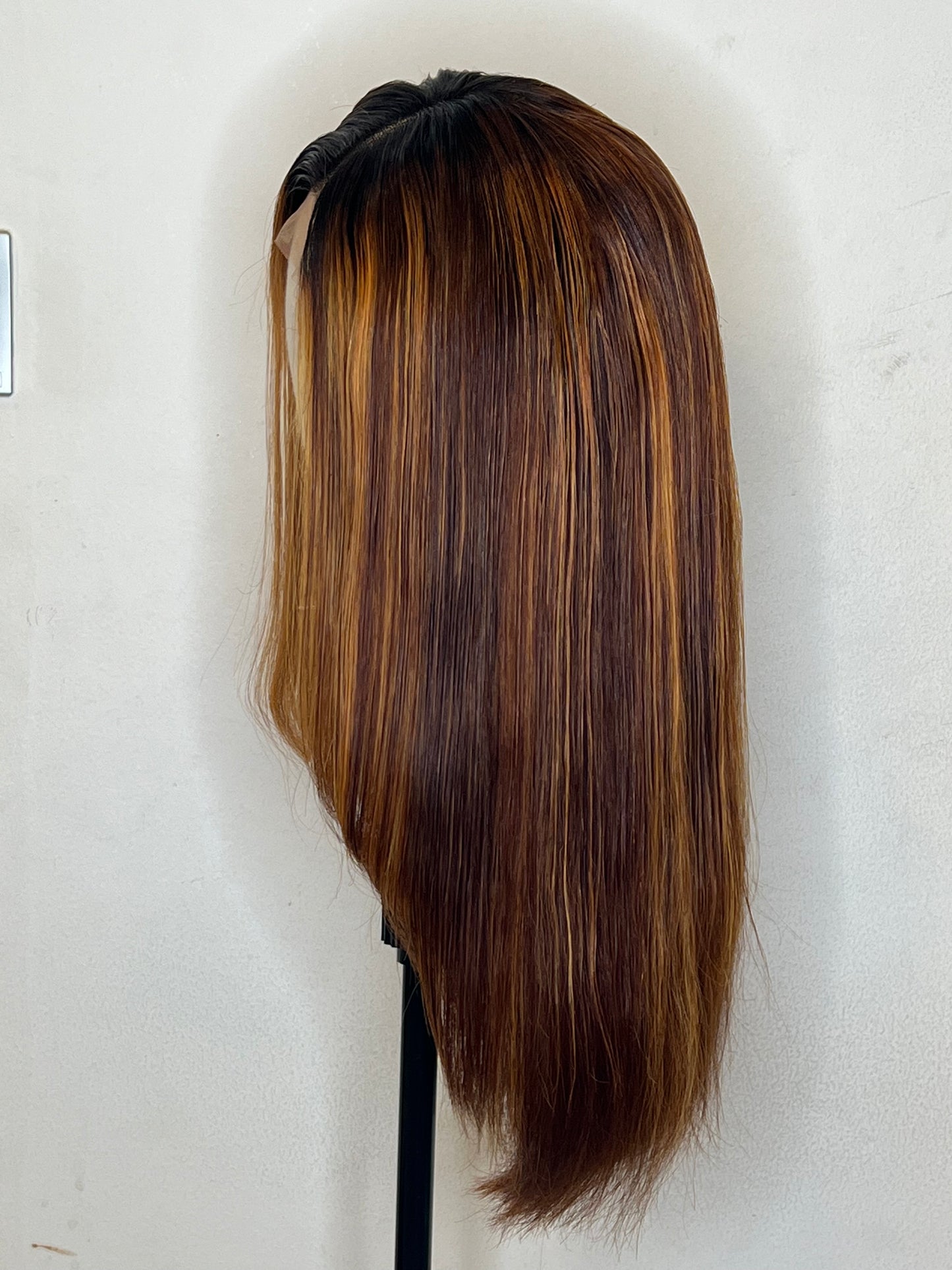 4x4 Layer Cut Highlight Wig 16”