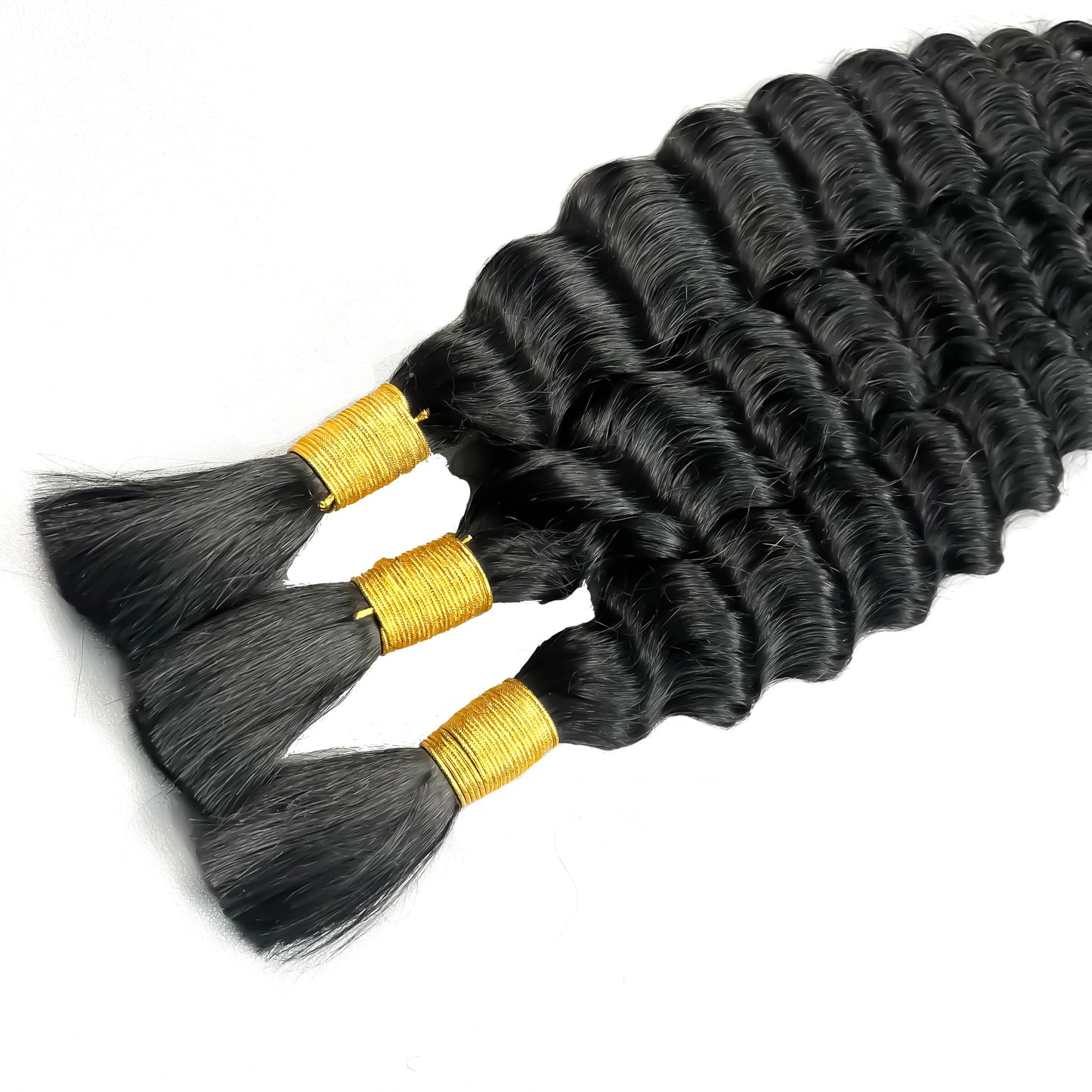 Deep wave human hair for boho braids