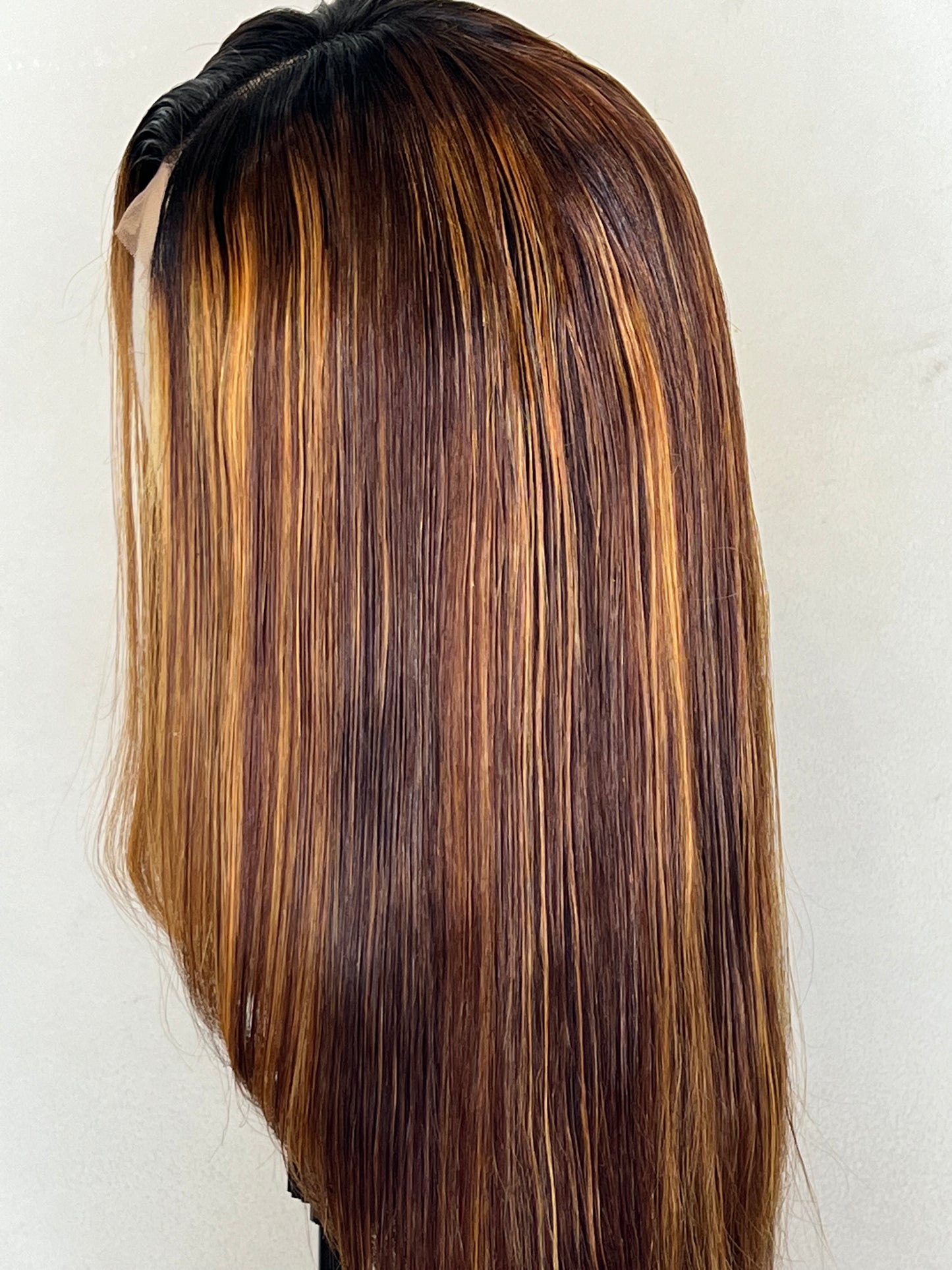 4x4 Layer Cut Highlight Wig 16”
