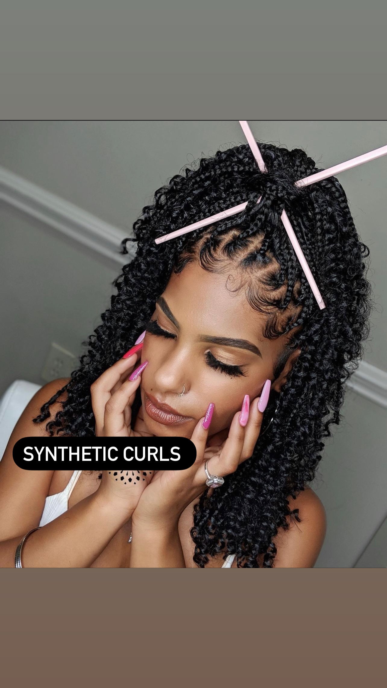 Ariel Braid Extensions( curly)