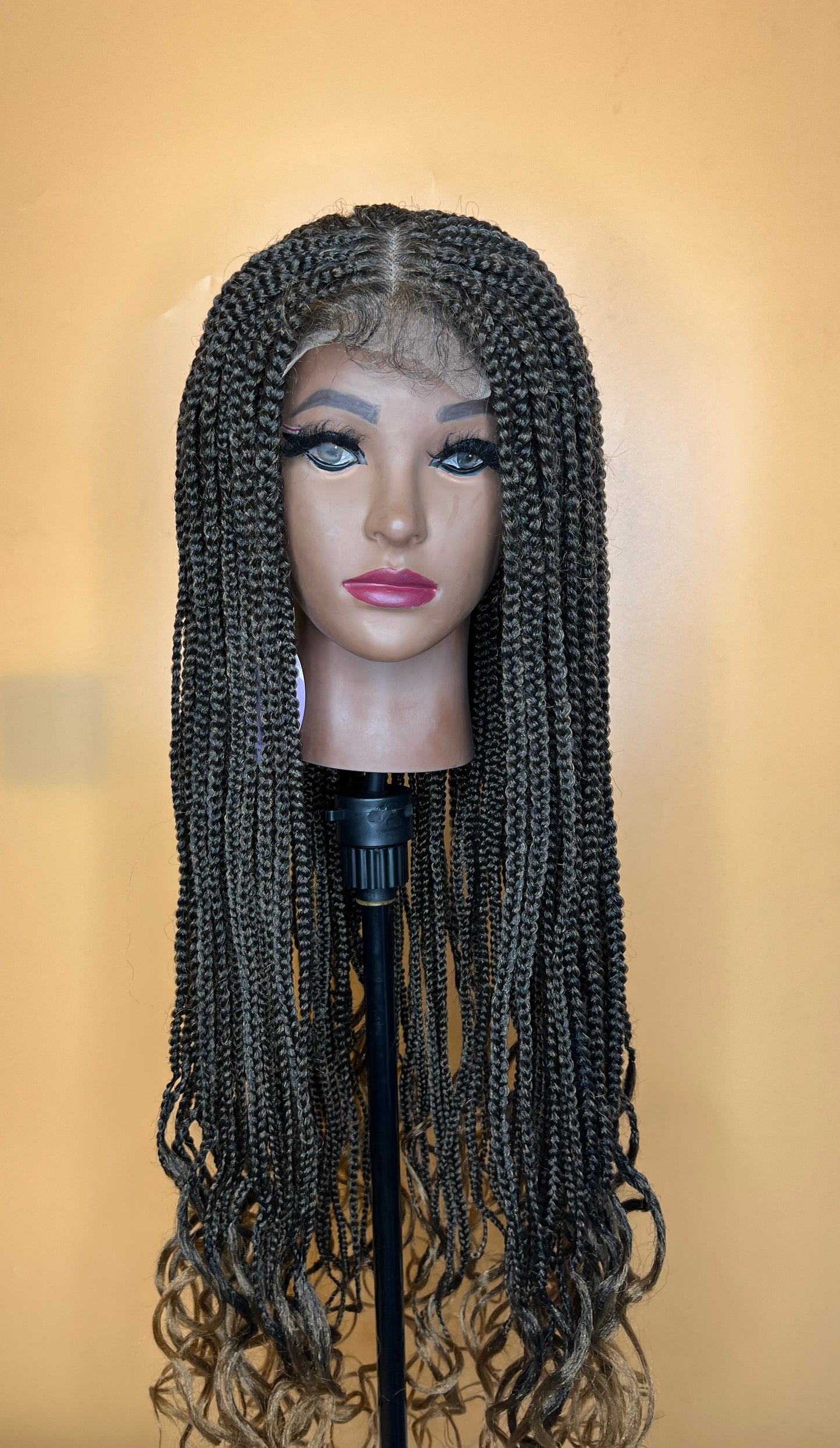 Closure Goddess Tip Wig