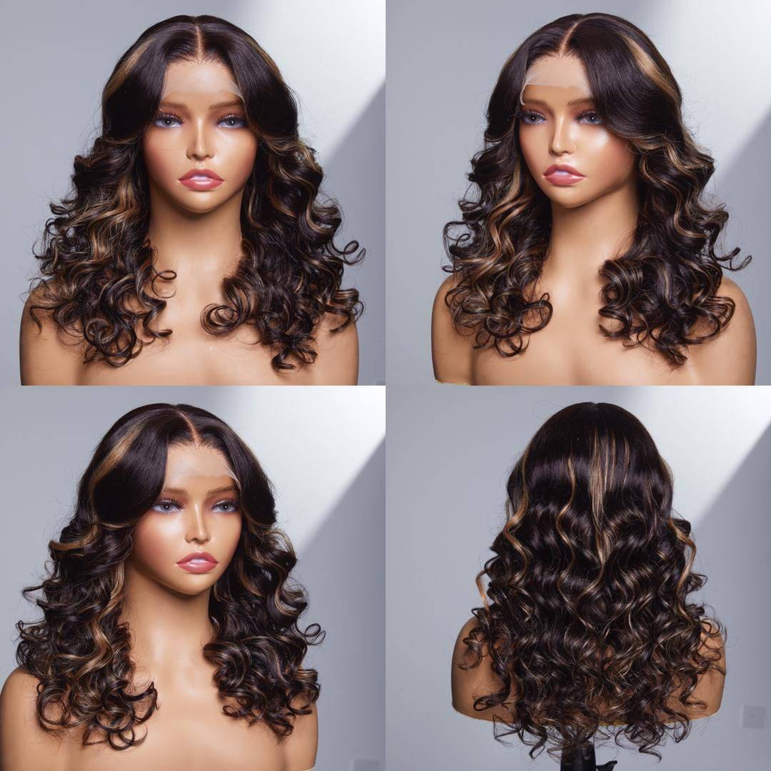 4x4 Body Wave Wig 16”