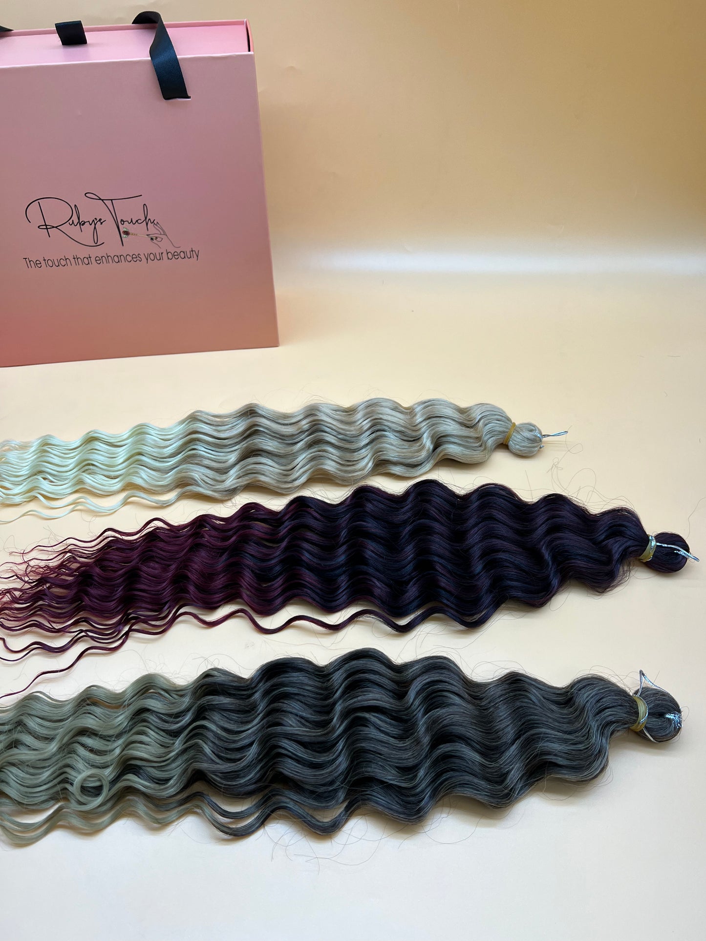 Deep Wave Braid Extensions( premium fiber)