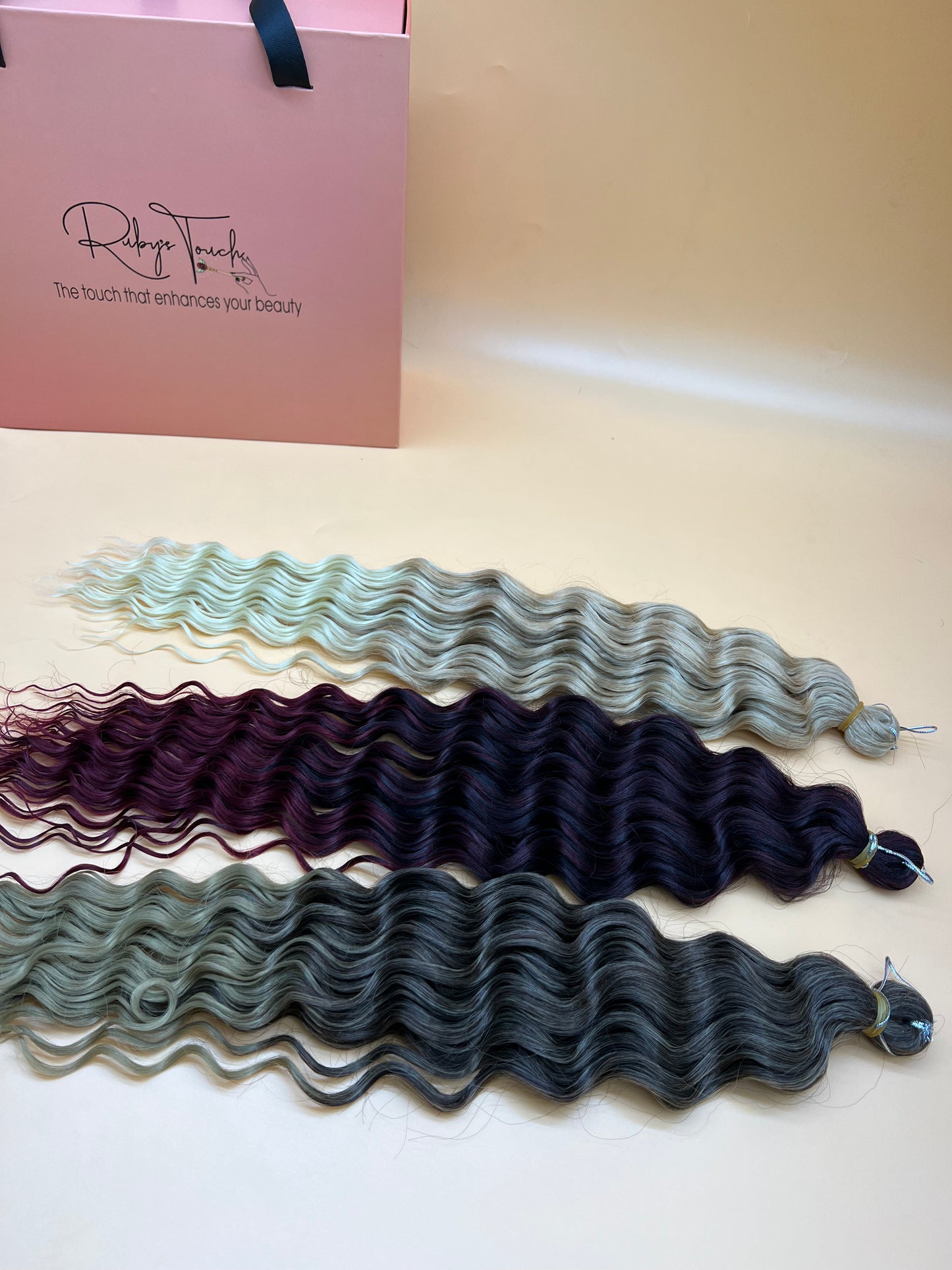 Deep Wave Braid Extensions( premium fiber)