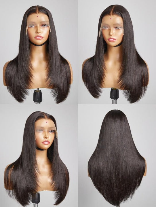 5*5 Layered cut wig 20”