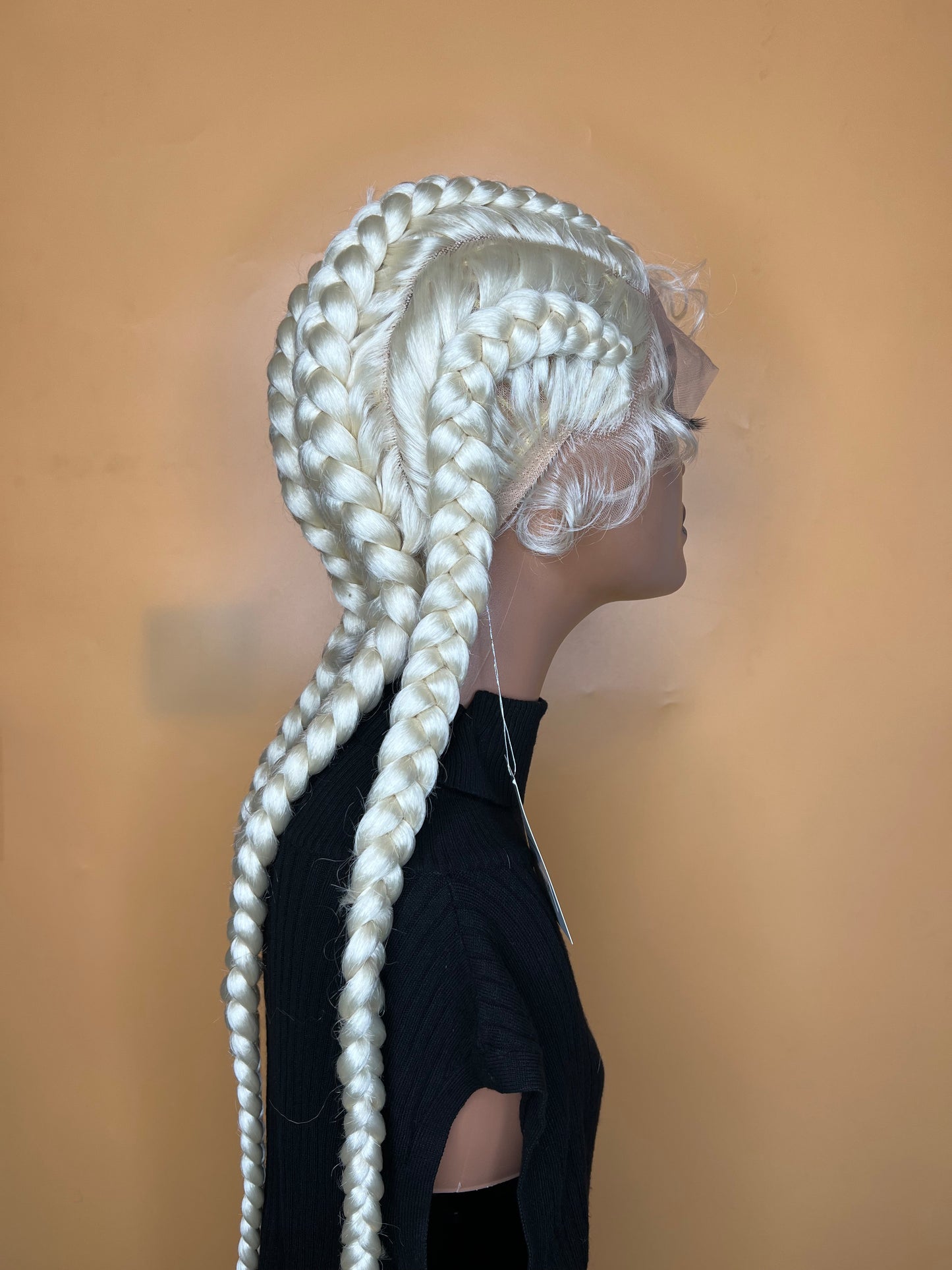 Blonde Braided Wig 30”