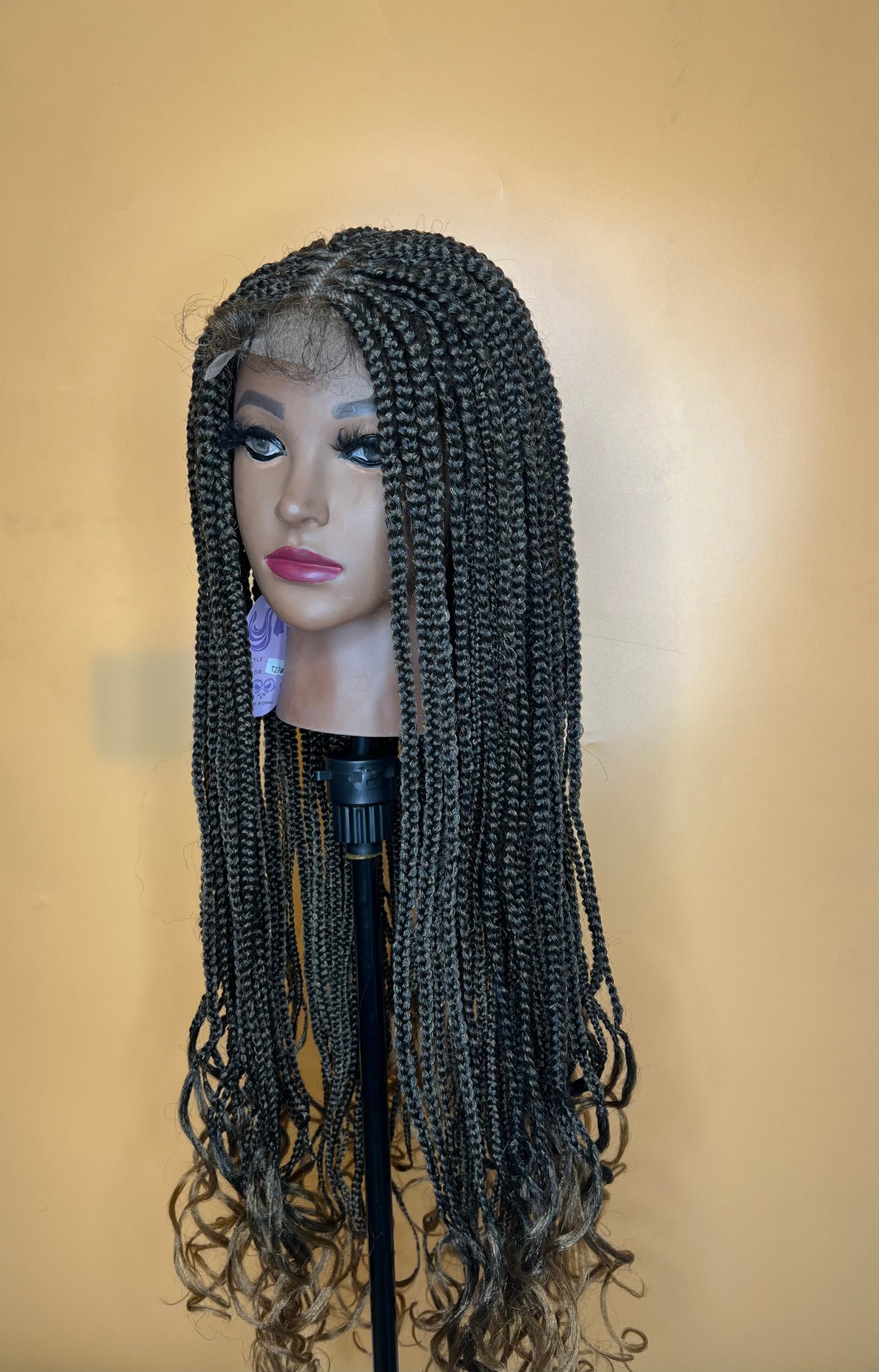 Closure Goddess Tip Wig