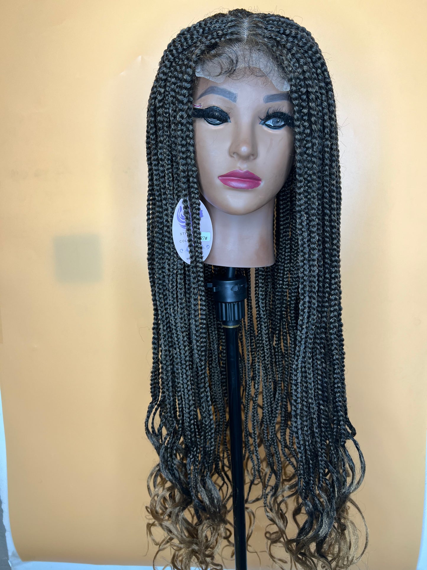 Closure Goddess Tip Wig