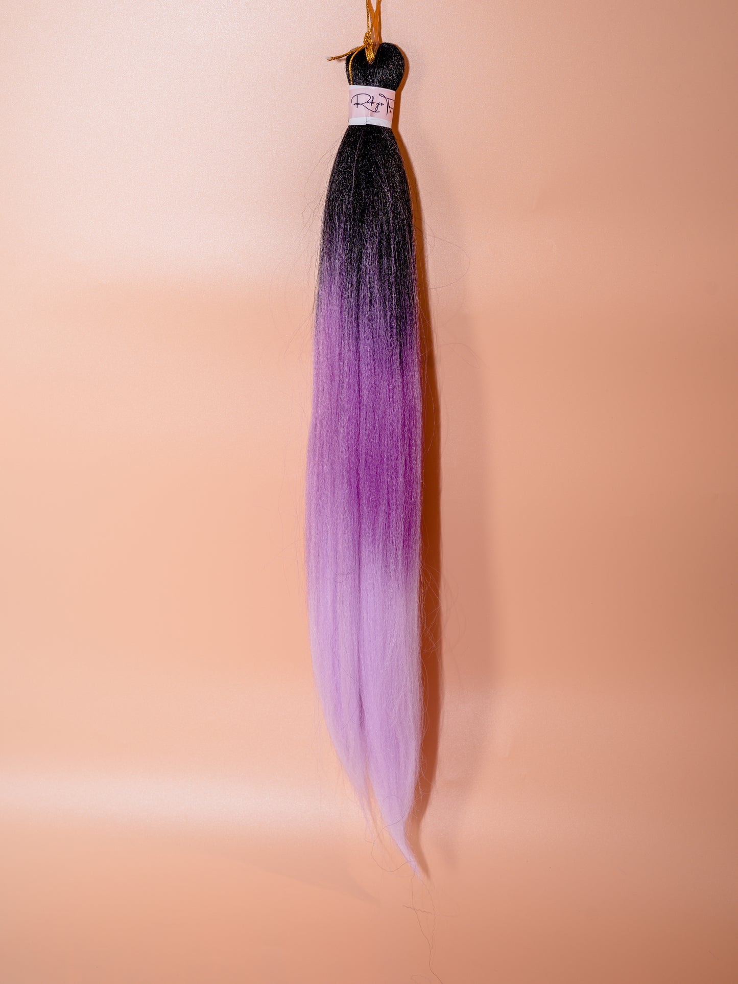 Braid extensions- SS Black & 2 Shades of Lilac