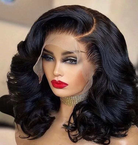 Super Double Drawn ‘Mrs Bouncy’ 13x4 Romance Curl Wig 14”